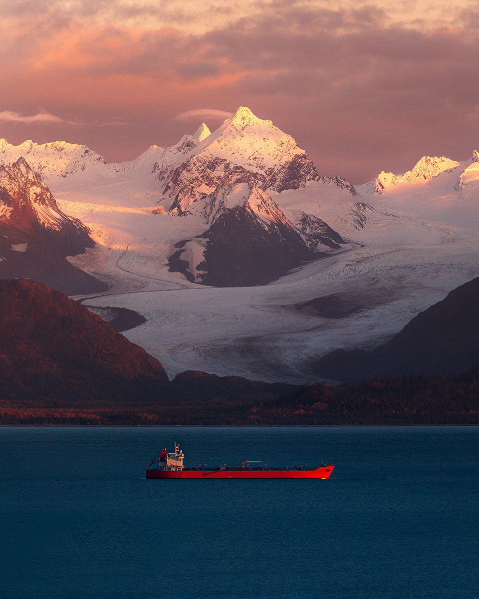 Alaska Alpenglow