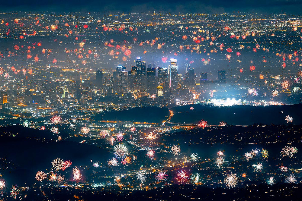 4th of July Over Los Angeles